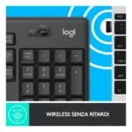 Logitech MK295 Kit Mouse e Tastiera Wireless Silent - immagine 5