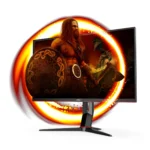 AOC G2 U28G2XU2/BK Monitor PC 71,1 cm (28") 3840 x 2160 Pixel 4K Ultra HD LED Nero, Rosso - immagine 2