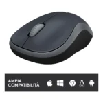 Logitech M185 mouse wireless (nero) - immagine 5