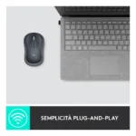 Logitech M185 mouse wireless (nero) - immagine 8