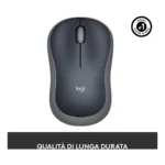 Logitech M185 mouse wireless (nero) - immagine 7