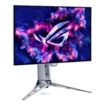 ASUS ROG Swift OLED PG27AQWP-W Monitor PC 67,3 cm (26.5") 2560 x 1440 Pixel Quad HD LCD Argento - immagine 6