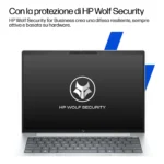 HP EliteBook 8 G1i Notebook Next Gen AI Wolf Pro Security Edition Copilot+ PC Intel Core Ultra 7 256V Computer portatile 35,6 cm (14") WUXGA 16 GB LPDDR5x-SDRAM 512 GB SSD Wi-Fi 7 (802.11be) Windows 11 Pro Argento - immagine 4