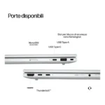 HP EliteBook 8 G1i Notebook Next Gen AI Wolf Pro Security Edition Copilot+ PC Intel Core Ultra 7 256V Computer portatile 35,6 cm (14") WUXGA 16 GB LPDDR5x-SDRAM 512 GB SSD Wi-Fi 7 (802.11be) Windows 11 Pro Argento - immagine 2