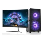 YASHI EY11940 PC Intel Core Ultra 5 225F 16 GB DDR5-SDRAM 512 GB SSD NVIDIA GeForce RTX 3050 Windows 11 Pro Midi Tower Nero
