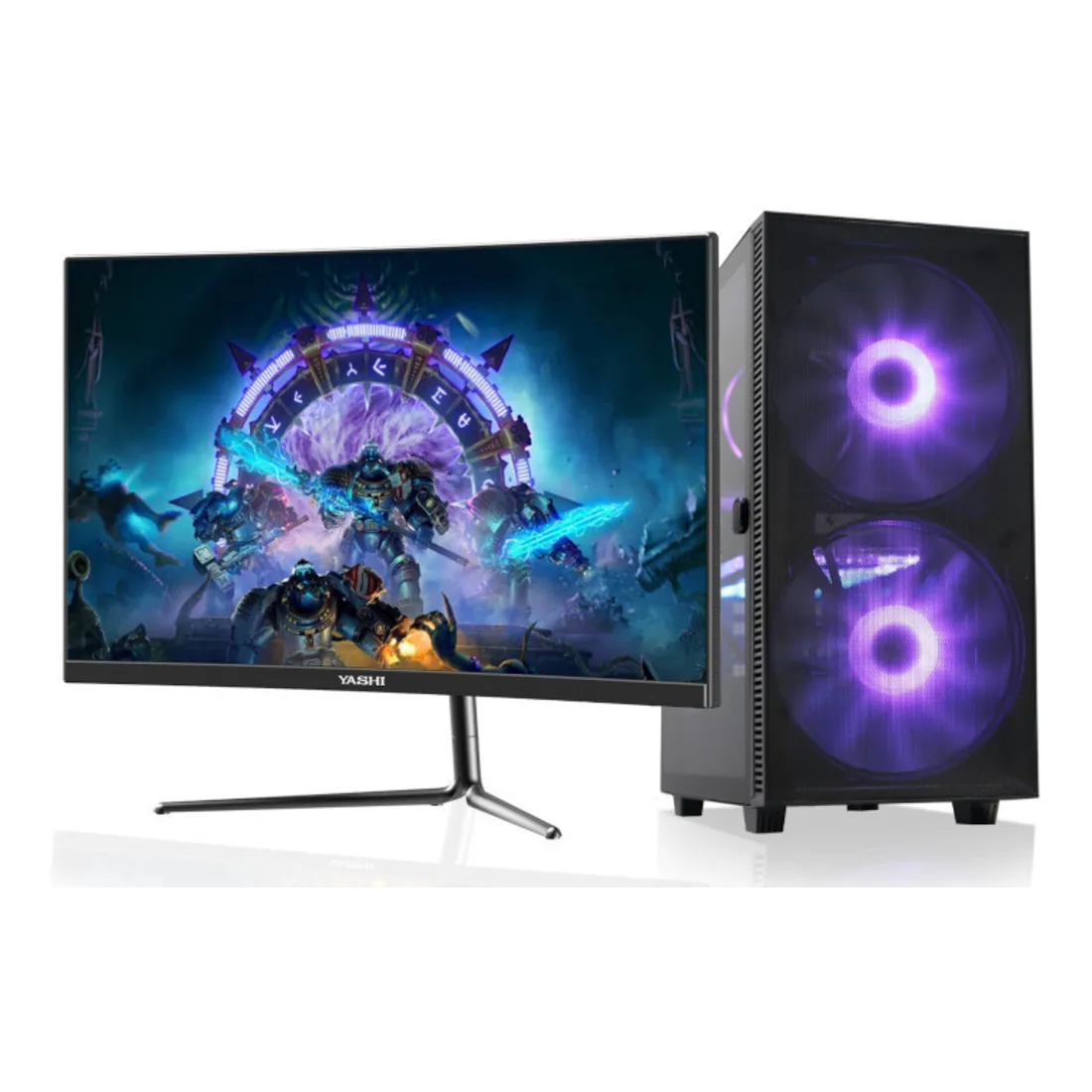 f733b5abf4cdecc3137c6471b2f88cfb305984ba.webp YASHI EY11940 PC Intel Core Ultra 5 225F 16 GB DDR5-SDRAM 512 GB SSD NVIDIA GeForce RTX 3050 Windows 11 Pro Midi Tower Nero - immagine 1