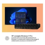 HP ProDesk 4 G1i AI PC Intel Core Ultra 5 235T 8 GB DDR5-SDRAM 256 GB SSD Windows 11 Pro Mini PC Nero - immagine 9