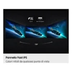 Samsung Monitor Gaming Odyssey G7 - G70F da 27" UHD Flat - immagine 4