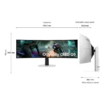 Samsung Monitor Gaming Odyssey OLED G9 - G91SD da 49" - immagine 2