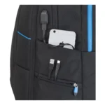 Rivacase 7860 43,9 cm (17.3") Zaino Nero, Blu - immagine 9