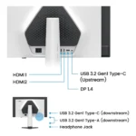 BenQ EX271QZ Monitor PC 67,3 cm (26.5") 2560 x 1440 Pixel 2K OLED Bianco - immagine 5