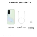 Samsung Galaxy A36 5G, Smartphone con Funzioni intelligenti, Display Super AMOLED 6.7", 6GB RAM, 128GB, Camera 50MP, Batteria 5.000 mAh, IP67, Awesome Lime - immagine 8