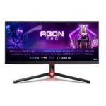 AOC AG344UXM/69 Monitor PC 86,4 cm (34") 3440 x 1440 Pixel Nero, Rosso