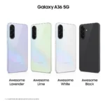 Samsung Galaxy A36 5G, Smartphone con Funzioni intelligenti, Display Super AMOLED 6.7", 6GB RAM, 128GB, Camera 50MP, Batteria 5.000 mAh, IP67, Awesome Lime - immagine 2