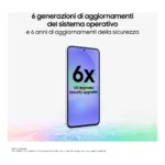 Samsung Galaxy A36 5G, Smartphone con Funzioni intelligenti, Display Super AMOLED 6.7", 6GB RAM, 128GB, Camera 50MP, Batteria 5.000 mAh, IP67, Awesome Lime - immagine 6