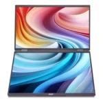 Acer PD163Qbmiuux Monitor PC 39,6 cm (15.6") 1920 x 1080 Pixel Double Full HD LED Grigio - immagine 2