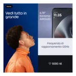 Motorola moto g87 17,2 cm (6.78") Dual SIM ibrida Android 16.0 5G USB tipo-C 8 GB 256 GB 5200 mAh Grigio - immagine 3