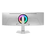 Samsung G93SD Monitor PC 124,5 cm (49") 5120 x 1440 Pixel Dual QHD OLED Argento - immagine 2