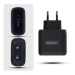 StarTech.com Caricatore USB-C da Parete 65W, GaN, Alimentatore per Dell, XPS, HP ProBook, MacBook Pro e Microsoft Surface Pro, Nero - immagine 3