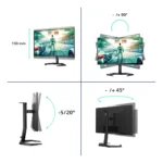 Philips Momentum 24M1N3200ZA/00 Monitor PC 60,5 cm (23.8") 1920 x 1080 Pixel Full HD LED Nero - immagine 4