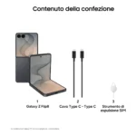 Samsung Galaxy Z Flip8 , 512GB, Graphite, Selfie Camera 50MP, Now Brief, Assistente Foto, FlexWindow Personalizzata, Batteria 4300 mAh, RAM 12GB - immagine 8