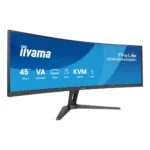 iiyama G-MASTER 45"LCD Curved Bus. UWQHD Monitor PC 113 cm (44.5") 5120 x 1440 Pixel Dual QHD LED Nero