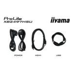 iiyama ProLite XB2497HSU-B1 Monitor PC 60,5 cm (23.8") 1920 x 1080 Pixel Full HD LED Nero - immagine 19