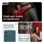 Motorola moto g06 17,5 cm (6.88") Doppia SIM Android 15 4G USB tipo-C 8 GB 256 GB 5200 mAh Blu - immagine 2