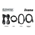 iiyama G-MASTER GB2471HSU-B1 Monitor PC 60,5 cm (23.8") 1920 x 1080 Pixel Full HD Nero - immagine 12
