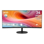 MSI Pro MP341CQ E12 Monitor PC 86,4 cm (34") 3440 x 1440 Pixel UltraWide Quad HD Nero