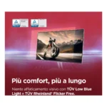 Lenovo L27-4C - Monitor 27" IPS Flat FHD 1920x1080 0 144Hz 1ms - Speakers AMD FreeSync 2xHDMI 1.4 + 1xVGA - Stand Tilt Cavo HDMI incluso - immagine 4