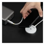 StarTech.com Caricatore Wireless Magnetico Qi2.2 Certificato 25W, Compatibile MagSafe per iPhone 17/16 Pro/Pro Max, Cavo USB-C integrato da 2 m, Bianco - immagine 5