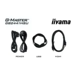 iiyama G-MASTER GB2441HSU-B1 Monitor PC 60,5 cm (23.8") 1920 x 1080 Pixel Full HD LED Nero - immagine 18