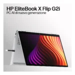 HP E4LG6AT laptop Copilot+ PC Intel Core Ultra 7 356H Ibrido (2 in 1) 35,6 cm (14") Touch screen WUXGA 32 GB LPDDR5x-SDRAM 1 TB SSD Wi-Fi 7 (802.11be) Windows 11 Pro Argento - immagine 9