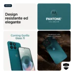 Motorola moto g77 Camera 108MP Dual SIM ibrida Android 16.0 5G USB tipo-C 8 GB 256 GB 5200 mAh Verde - immagine 4