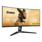 iiyama G-MASTER GCB3486WQSCP-B1 Monitor PC 86,4 cm (34") 3440 x 1440 Pixel UltraWide Quad HD Nero - immagine 5