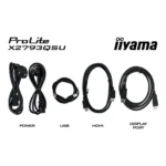 iiyama ProLite X2793QSU-B1 Monitor PC 68,6 cm (27") 2560 x 1440 Pixel Quad HD LED Nero - immagine 17