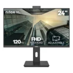 Nilox NXM24RWEB02B Monitor PC 61 cm (24") 1920 x 1080 Pixel Full HD LED Nero