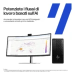 HP E26GLET PC/stazione di lavoro 285 32 GB DDR5-SDRAM 1 TB SSD Windows 11 Pro Tower AI Workstation, AI PC Nero - immagine 4