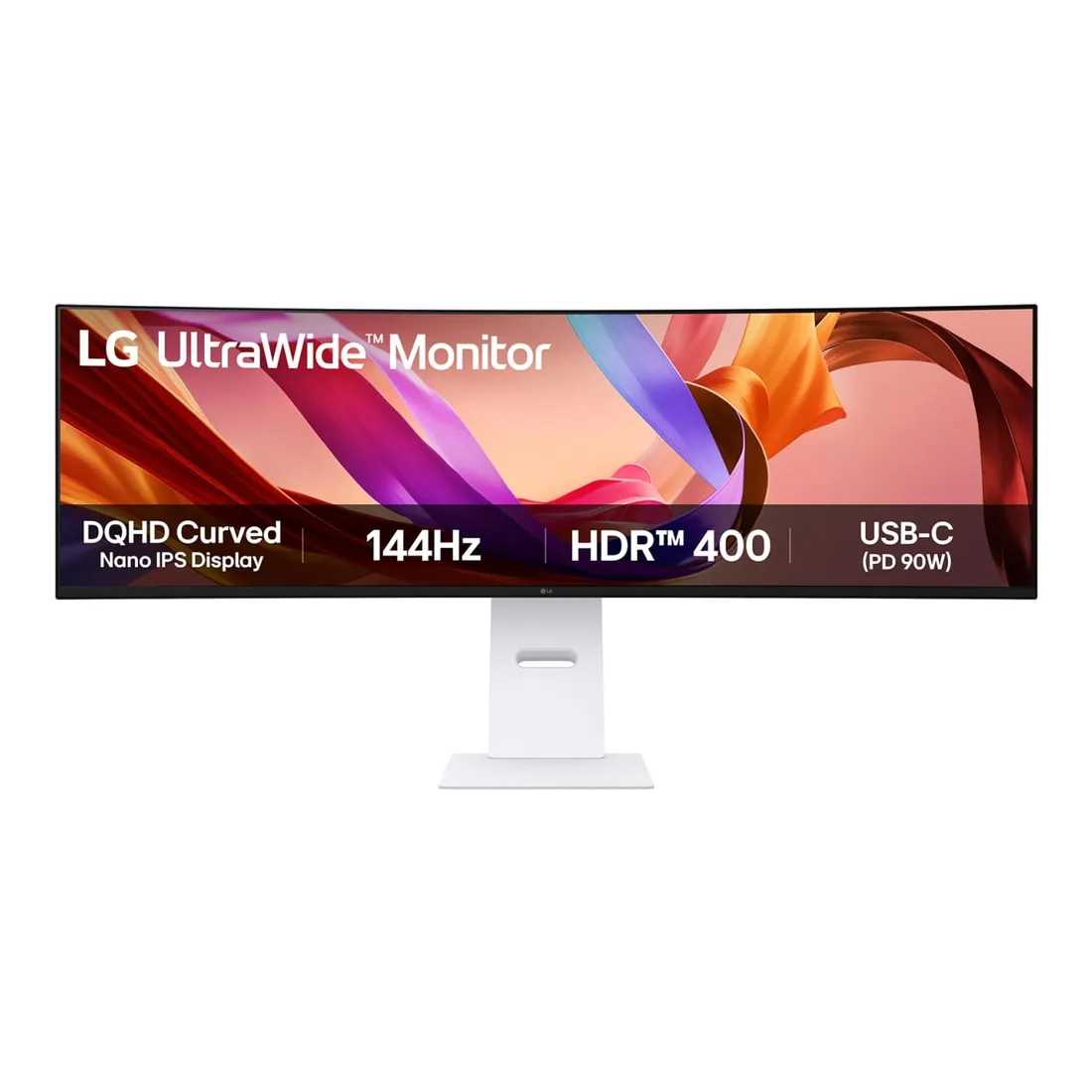 29c1c3cff3b335ee579a711b34e9189eb6a1c38f.webp LG 49U950A-W.AEU Monitor PC 124,5 cm (49") 5120 x 1440 Pixel Dual QHD LED Nero, Bianco - immagine 1