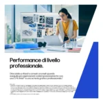 HP ZBook 8 G1i 16 inch Mobile Workstation PC Wolf Pro Security Edition Intel Core Ultra 7 255H 40,6 cm (16") WUXGA 32 GB DDR5-SDRAM 1 TB SSD NVIDIA RTX 500 Ada Wi-Fi 7 (802.11be) Windows 11 Pro AI Workstation, AI PC Argento - immagine 7