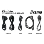 iiyama TF5039AS-B1AG Monitor PC 125,7 cm (49.5") 3840 x 2160 Pixel 4K Ultra HD LED Touch screen Nero - immagine 14