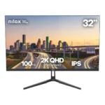 Nilox MONITOR 32 IPS 100 HZ HDMI Y DP Monitor PC 81,3 cm (32") 2560 x 1440 Pixel Quad HD LCD Nero