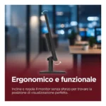 Lenovo L24-4e - Monitor 23.8" IPS Flat FHD 1920x1080 0 100Hz 4ms - 1xHDMI 1.4 + 1xVGA - Stand Tilt Cavo HDMI incluso - immagine 5
