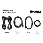 iiyama ProLite X2797QSU-B1 Monitor PC 68,6 cm (27") 2560 x 1440 Pixel Quad HD LED Nero - immagine 12