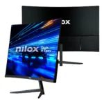 Nilox MONITOR 23 8 CURVO 200HZ HDMI DP Monitor PC 60,5 cm (23.8") 1920 x 1080 Pixel Full HD LCD Nero - immagine 5