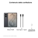 Samsung Galaxy Z Fold8 , 256GB, Graphite, Nuovo formato, Rapporto Display Esterno 10:16 | Interno 4:3, Processore Potente, 4800 mAh, RAM 12GB, Camera 50MP, Now Nudge, Assistente Foto - immagine 8