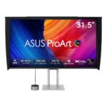 ASUS ProArt OLED PA32UCDMR-K Monitor PC 80 cm (31.5") 3840 x 2160 Pixel 4K Ultra HD QD-OLED Nero, Argento