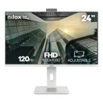 Nilox NXM24RWEB02W Monitor PC 61 cm (24") 1920 x 1080 Pixel Full HD LED Bianco