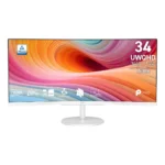 MSI Pro MP341CQW E12 Monitor PC 86,4 cm (34") 3440 x 1440 Pixel UltraWide Quad HD Bianco - immagine 3